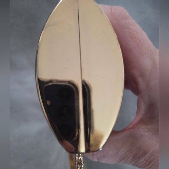 Gold Rhinestone Evening GLAM Clutch Bag Formal Party Wedding - Picture 8 of 13